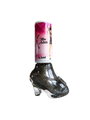ESMALTE MISS ARTISTIC SAPATO GLITTER EU NEM VOU 6,5ML
