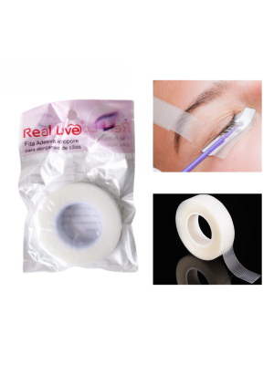 FITA ADESIVA TRANSPORE REAL LOVE MI108 P/ ALONG DE CILIOS