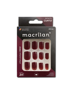 UNHA MACRILAN UP213A CT VINHO (EMB C/24)
