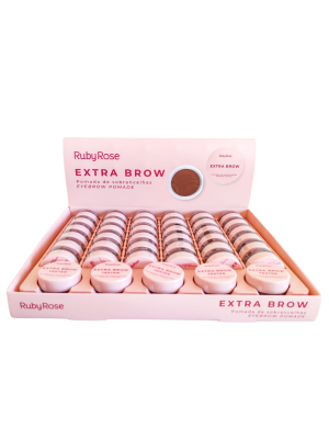 POMADA P/ SOBRANCELHA RUBY ROSE HB8400 BEST BROW - BOX C/36+PROV
