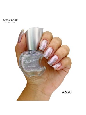 ESMALTE MISS ROSE A520 GLITTER 12ML