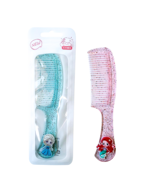 PENTE S-017-2 PRINCESA DISNEY GLITTER INFANTIL