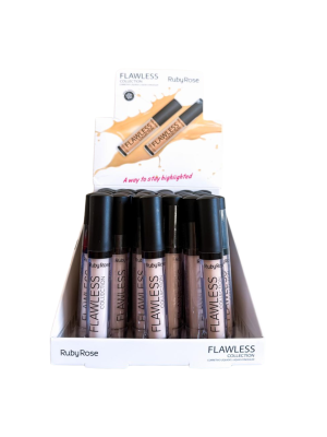 36 CORRETIVO RUBY ROSE HB8080/G1 NUDE 1/2/3 BOX+PROVADORES