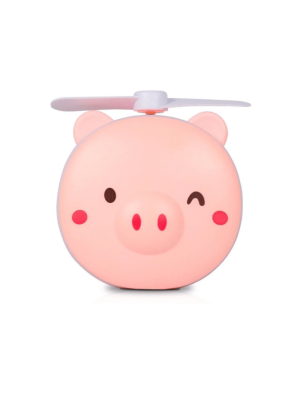 ESPELHO LED+VENTILADOR BICHINHOS (USB)