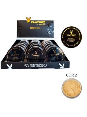 18 PO TRANSLUCIDO SOLTO COR 2 PLAYBOY PB1033-2 BOX