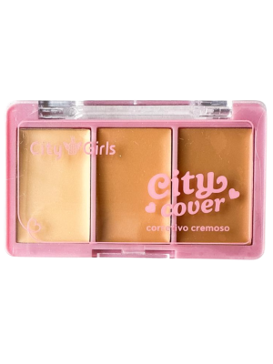 PALETA DE CORRETIVO CITY GIRLS CG424-A CREMOSO