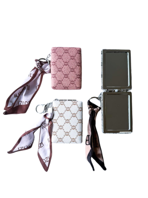 ESPELHO DE BOLSA MEILY'S MES-012 DUPLO CHAVEIRO REALEZA