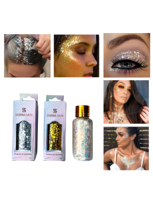 GLITTER FLOCADO EM GEL SABRINA SATO SP4011 NEUTRO