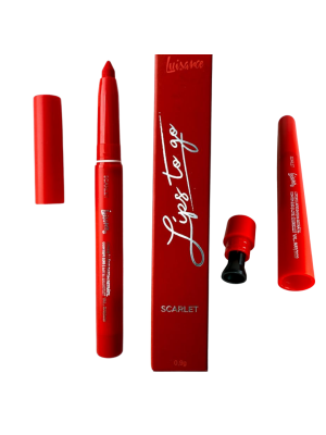 LAPIS BATOM LUISANCE L17008-SCARLET C/ APONT