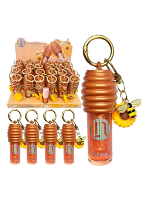 24 LIP OIL LUA&NEVE LN09132 MEL C/ CHAVEIRO BOX+PROVADOR