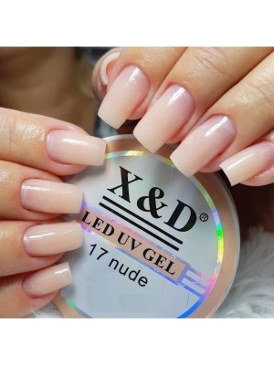 GEL LED UV X&D NUDE 17 15GR